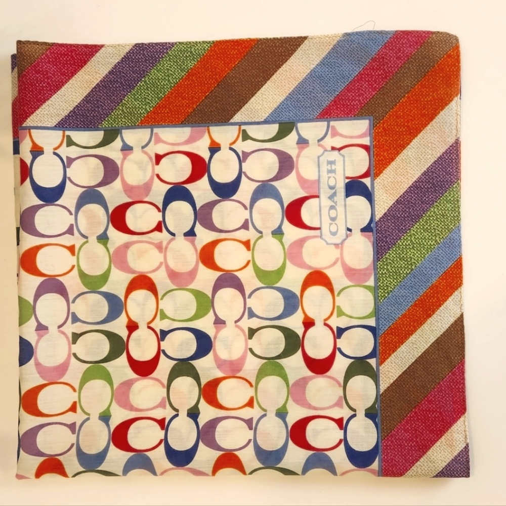 COACH Multicolored  Scarf
